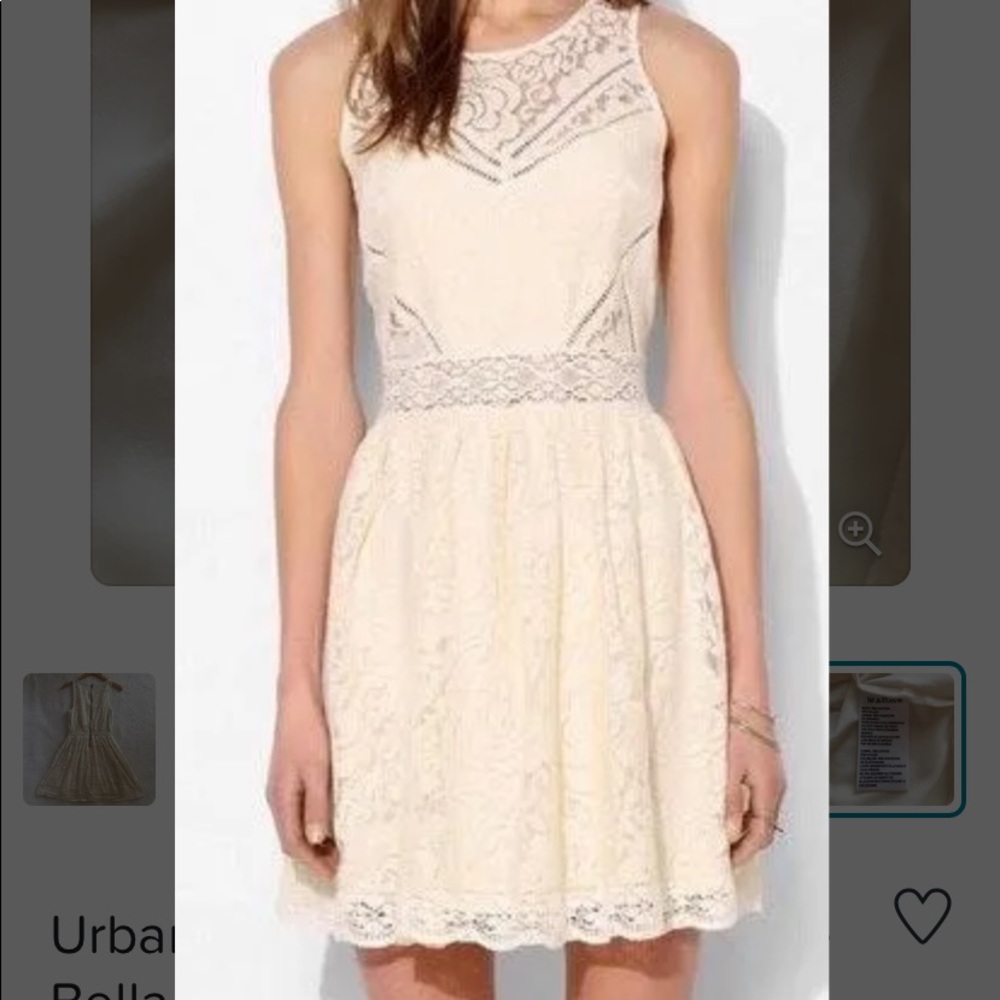 Ivory Lace Dress - Perfect Little White Dress